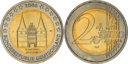 World Coins - GERMANY - FEDERAL REPUBLIC, 2 Euro, Schleswig Holstein castle, 2006, Hamburg