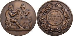 World Coins - France, Medal, Ecole des Beaux-Arts de Nantes, 1924, Bronze, Lagrange,