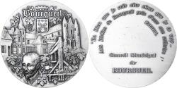 World Coins - France, Medal, Bourgueil, Ronsard, Silvered bronze florentin,