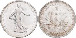 World Coins - Coin, France, Semeuse, Franc, 1909, , Silver, KM:844.1, Gadoury:467