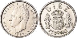 World Coins - Coin, Spain, Juan Carlos I, 10 Pesetas, 1983, Madrid, , Copper-nickel