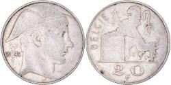 World Coins - Coin, Belgium, Régence Prince Charles, 20 Francs, 20 Frank, 1949, Brussels