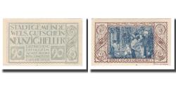 World Coins - Banknote, Austria, Wels O.Ö. Stadtgemeinde, 90 Heller, personnage, 1921