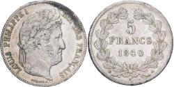 World Coins - Coin, France, Louis-Philippe, 5 Francs, 1840, Paris, , Silver
