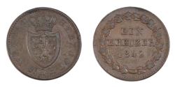World Coins - Coin, German States, NASSAU, Adolph, Kreuzer, 1842, Wiesbaden, , Copper