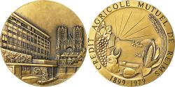 World Coins - France, Medal, Crédit Agricole Mutuel de Reims, Pichard, , Bronze