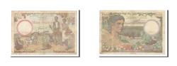World Coins - Banknote, Tunisia, 1000 Francs, 1946, 1946-09-05, KM:26, VF(30-35)
