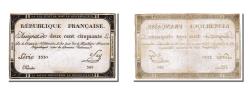 World Coins - Banknote, France, 250 Livres, 1793, Say, EF(40-45), KM:A75, Lafaurie:170