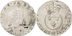 World Coins - Coin, France, Louis XV, 1/10 Écu Vertugadin, 12 Sols, 1/10 ECU, 1716