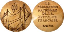 World Coins - France, Medal, fédération Nationale de la Mutualité Française, Roy