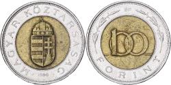 World Coins - Hungary, 100 Forint, 1996, Budapest, Bi-Metallic, , KM:721