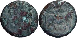 Ancient Coins - Campania, Æ Unit, ca. 275-250 BC, Neapolis, Bronze, , HGC:1-474, HN