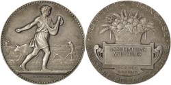 World Coins - France, Medal, French Third Republic, Business & industry, , Silver