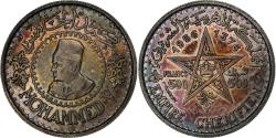 World Coins - Morocco, Mohammed V, 500 Francs, 1956/AH1376, Paris, Silver, , KM:54