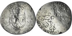World Coins - Coin, France, Henri II, Douzain aux croissants, Uncertain date, Nantes