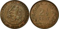 World Coins - Coin, Netherlands, Wilhelmina I, 2-1/2 Cent, 1894, , Bronze, KM:108.2