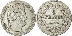World Coins - Coin, France, Louis-Philippe, 5 Francs, 1836, Rouen, , Silver