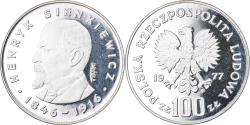 World Coins - Coin, Poland, 100 Zlotych, 1977, Warsaw, ESSAI, , Silver, KM:Pr301