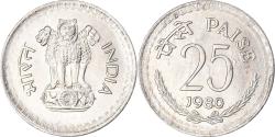 World Coins - Coin, India, 25 Paise, 1980