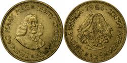 World Coins - South Africa, 1/2 Cent, 1964, Brass, , KM:56