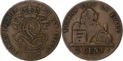 World Coins - Belgium, Leopold I, 2 Centimes, 1847, Brussels, Copper, , KM:4.2