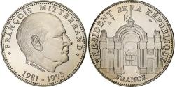 World Coins - France, Medal, Les Présidents de la République, François Mitterrand