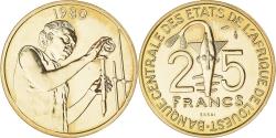 World Coins - Coin, West African States, 25 Francs, 1980, Paris, ESSAI,