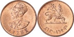 World Coins - Coin, Ethiopia, Haile Selassie I, Cent, Ande Santeem, 1936, Philadelphia ou