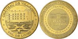 World Coins - France, Token, 37/ Château de Villandry, 2015, Copper-nickel Aluminium, Monnaie