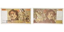 World Coins - France, 100 Francs, Delacroix, 1978, s.5, VF(20-25), Fayette:69.1d, KM:154a
