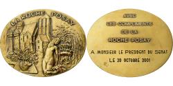 World Coins - France, Medal, La Roche Posay, à Christian Poncelet, Président du Sénat
