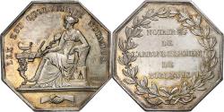 World Coins - France, Token, Notaires de l'Arrondissement de Bordeaux, Silver, Tiolier