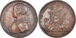 World Coins - France, Medal, La Chasse de Louis XV, History, 1725, Duvivier, Frappe d'Epoque