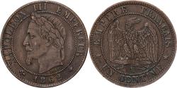 World Coins - France, Napoleon III, Centime, 1862, Paris, Bronze, , Gadoury:87