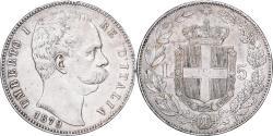 World Coins - Italy, Umberto I, 5 Lire, 1879, Rome, Silver, , KM:20