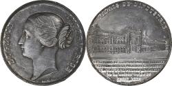 World Coins - France, Medal, Eugénie Impératrice, Palais de l'Industrie, Arts & Culture