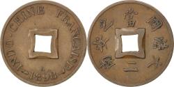 World Coins - Coin, French Indochina, 2 Sapeque, 1898, Paris, , Bronze, KM:6