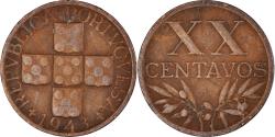 World Coins - Coin, Portugal, 20 Centavos, 1943