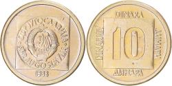 World Coins - Coin, Yugoslavia, 10 Dinara, 1988