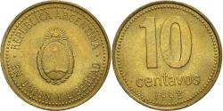 World Coins - Coin, Argentina, 10 Centavos, 1992
