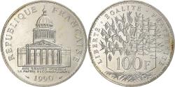 World Coins - France, 100 Francs, Panthéon, 1990, Paris, Silver, , Gadoury:898
