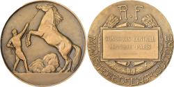 World Coins - France, Medal, Agriculture, Concours Centrale Hippique, Paris, Bronze, Bouchard