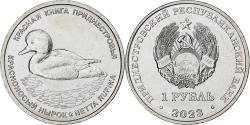 World Coins - Transnistria, Rouble, 2023, Canard - Nette rousse, Nickel plated steel,