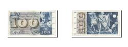 World Coins - Banknote, Switzerland, 100 Franken, 1956, 1956-10-25, EF(40-45)