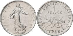 World Coins - France, Semeuse, Franc, 1968, Paris, , Nickel, KM:925.2, Gadoury:474