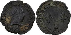 World Coins - France, Henri III, Denier Tournois, 1580, Tours, Copper, , CGKL:132