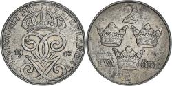 World Coins - Coin, Sweden, Gustaf V, 2 Öre, 1943, , Iron, KM:811