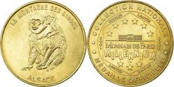 World Coins - France, Token, Touristic token, Kintzheim -  Montagne des Singes, Arts &