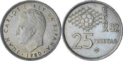 World Coins - Spain, Juan Carlos I, 25 Pesetas, 1980 (80), Madrid, , Cupronickel, KM:818