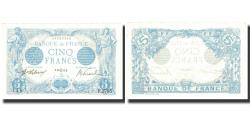 World Coins - France, 5 Francs, Bleu, 1913, 1913-07-29, UNC(63), Fayette:2.19, KM:70